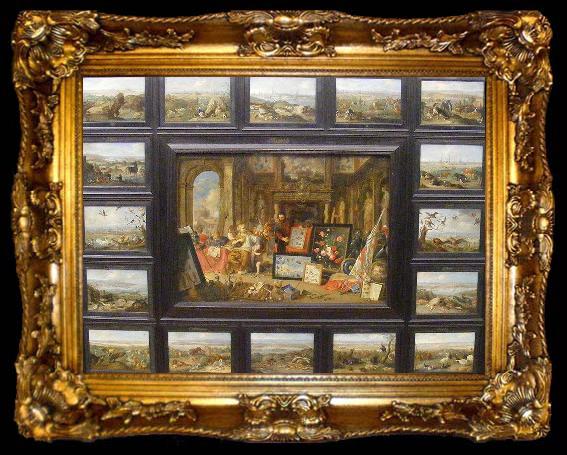 framed  Jan Van Kessel Gemalde, ta009-2